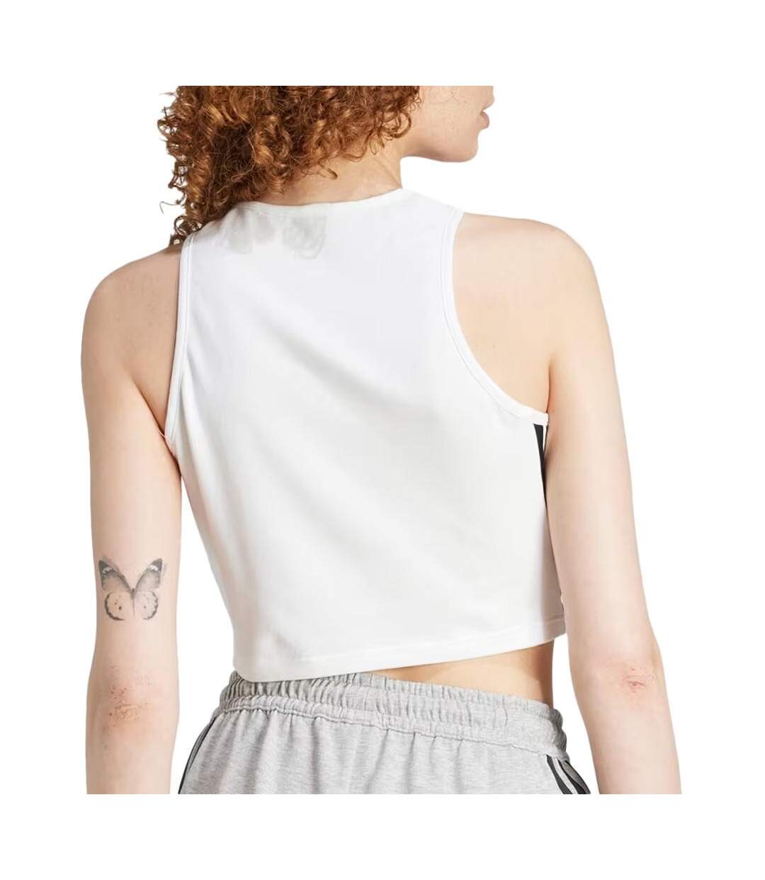 Débardeur blanc femme adidas iw5201 - l-3
