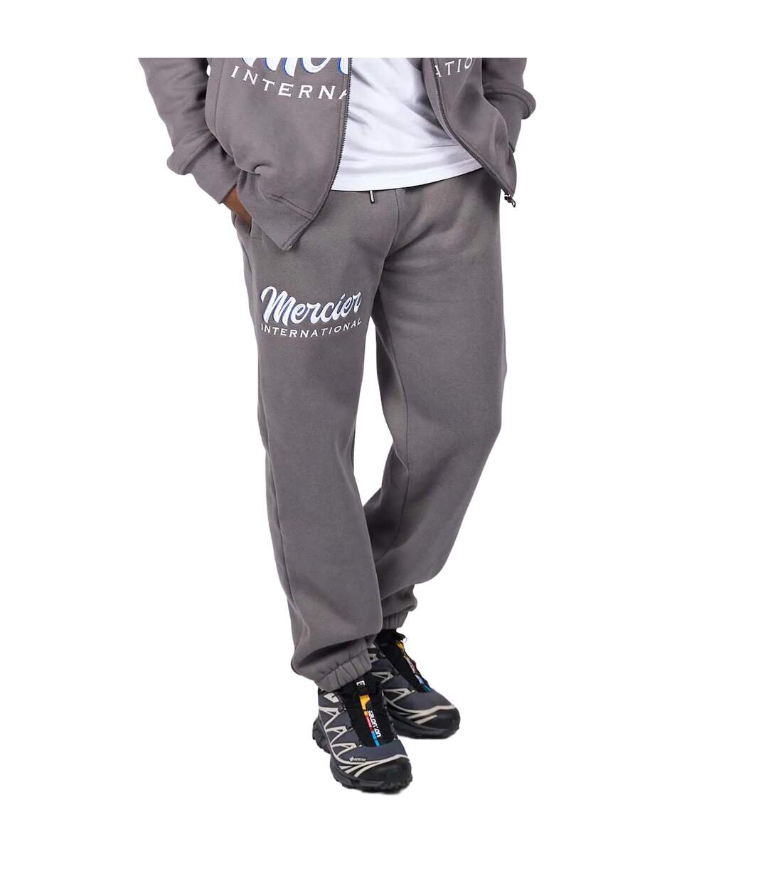 Pantalon De Jogging International Homme Gris Mercier-1
