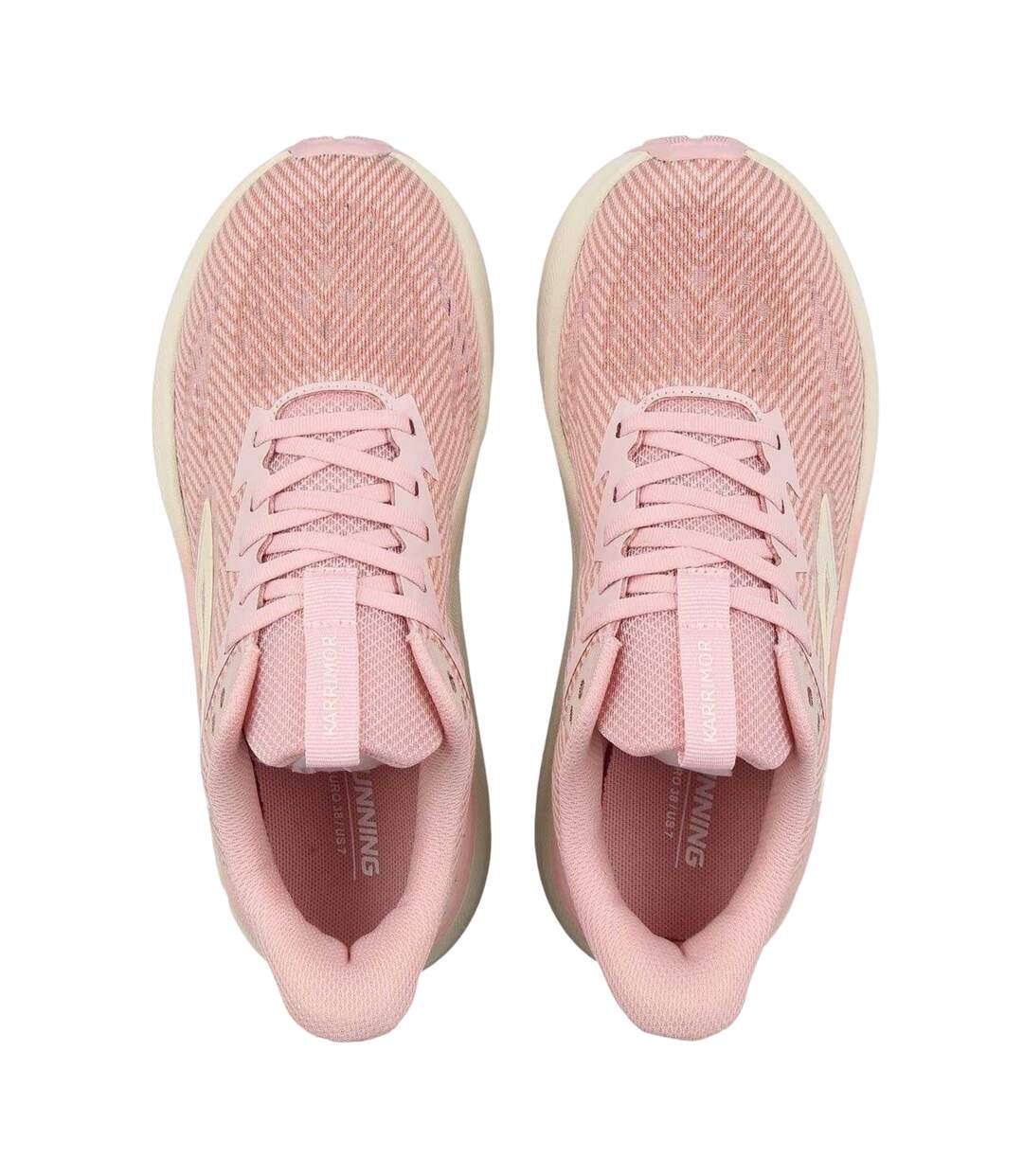 Baskets Femme Pêche Crème Aintree-2
