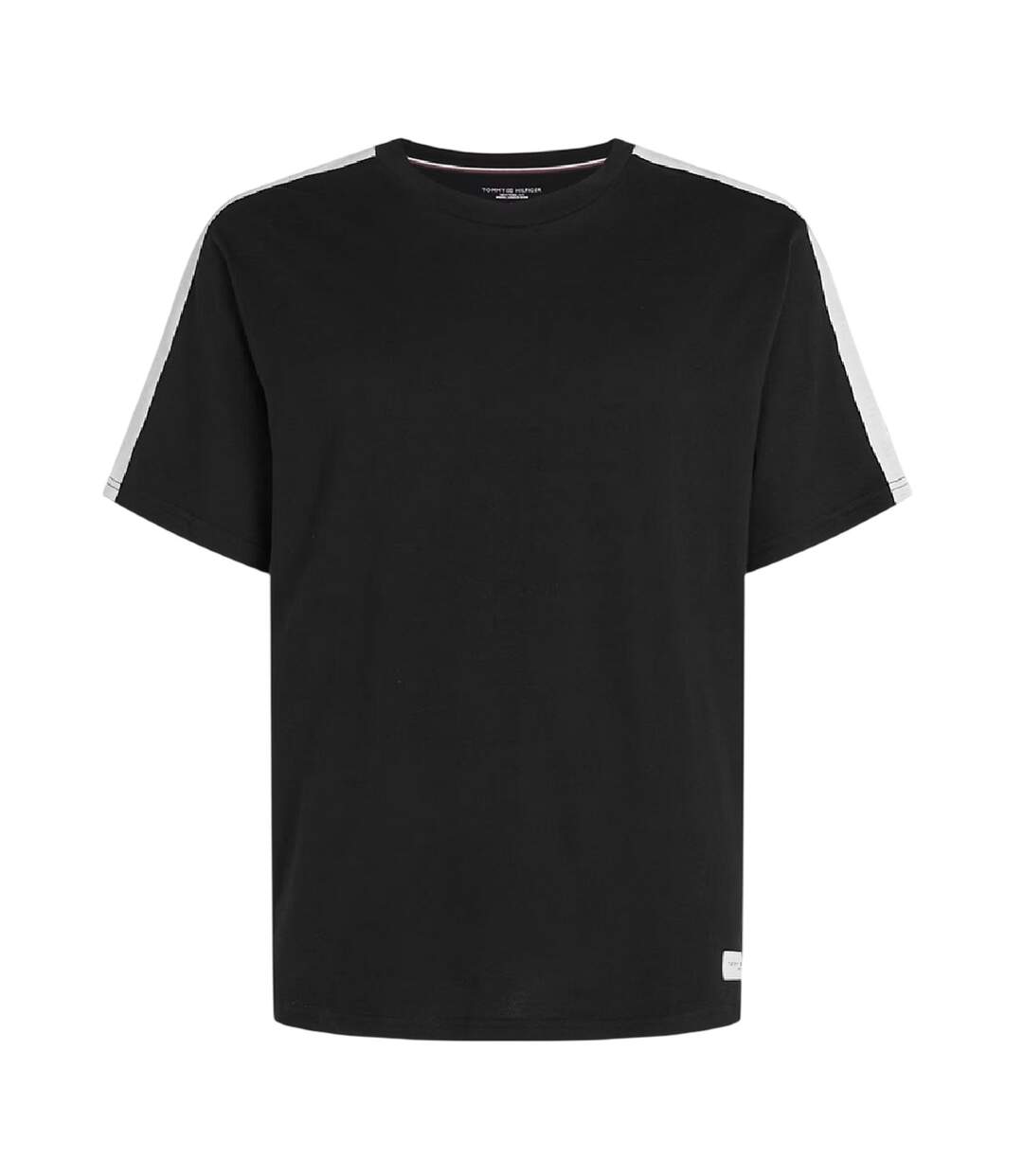 T-shirt Manches Courtes Motif/style Logo Homme Noir Tommy Hilfiger-1