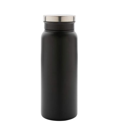 Recycled stainless steel 600ml thermal flask one size black XD Collection