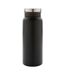 Recycled stainless steel 600ml thermal flask one size black XD Collection-1