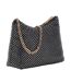 Sac Hobo Zalina Taille Unique Noir Métallisé Guess-2