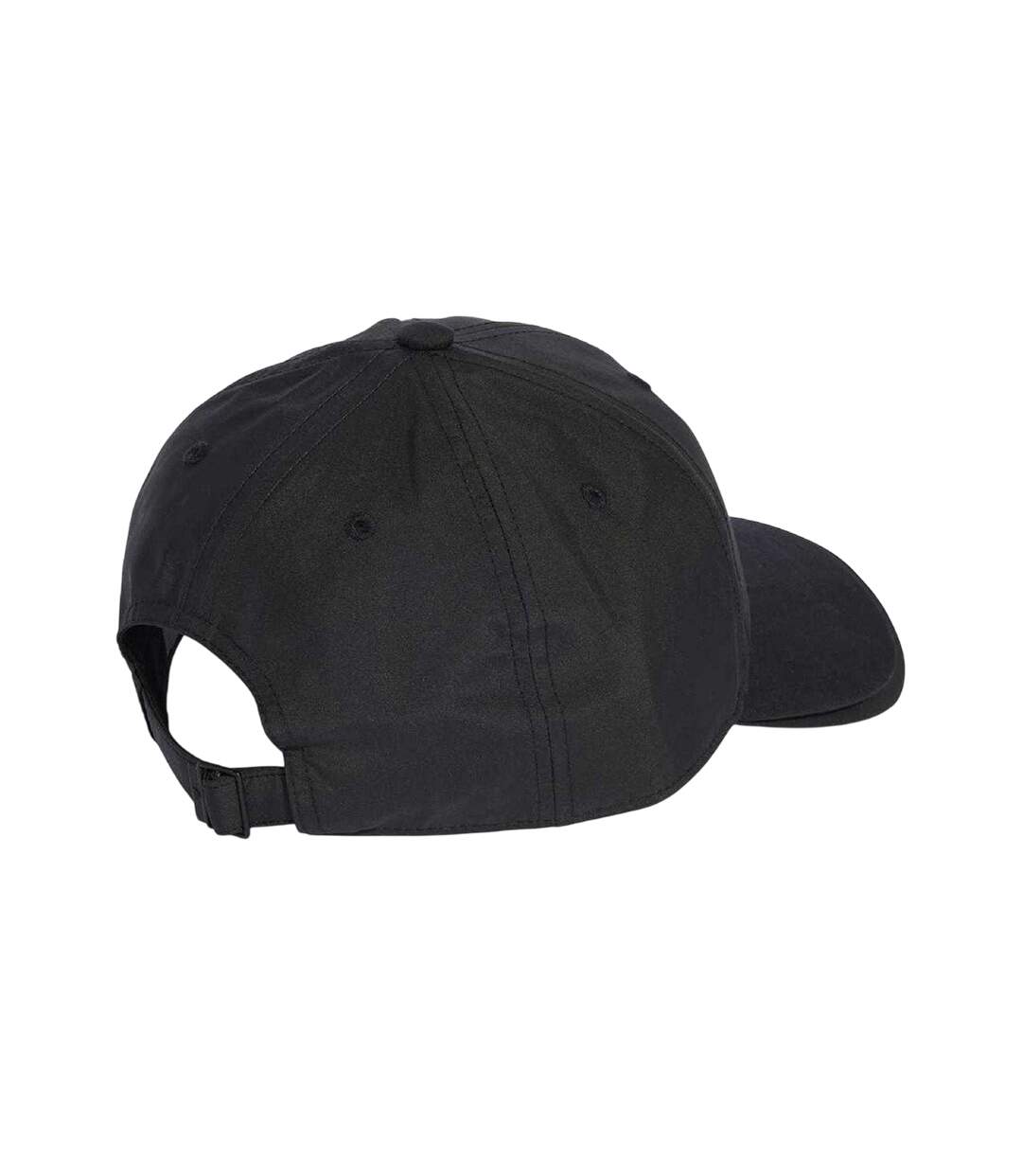 Mens Embroidered Logo Baseball Cap Black Adidas-2