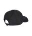 Mens Embroidered Logo Baseball Cap Black Adidas-2