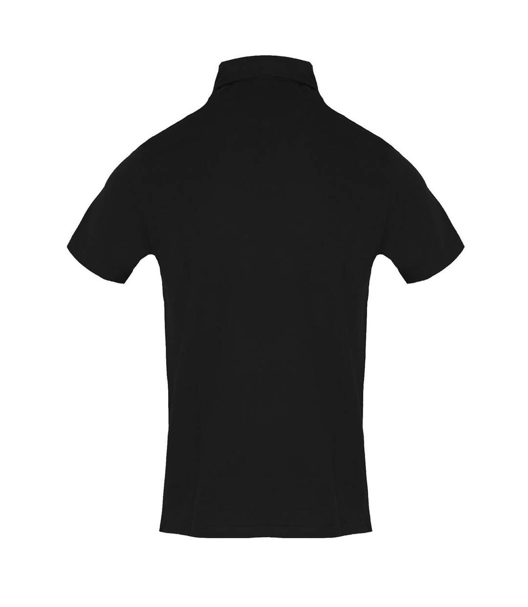 Polo Manches Courtes Homme Noir Aquascutum-2