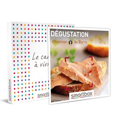 SMARTBOX - Dégustation - Comtesse du Barry - Coffret Cadeau Gastronomie