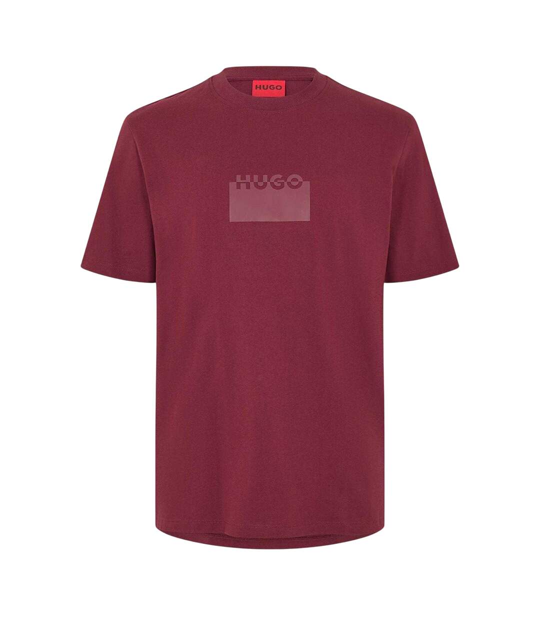T-shirt Delastio Homme Rouge Foncé Hugo-1