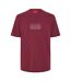 T-shirt Delastio Homme Rouge Foncé Hugo-1