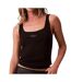 Débardeur noir femme calvin klein jeans monogram-1
