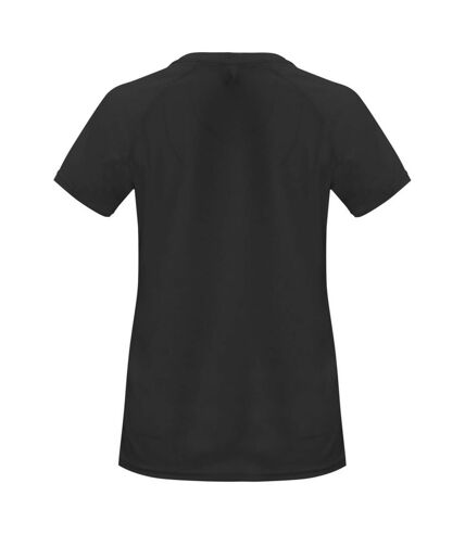 T-shirt bahrain femme noir uni Roly Roly