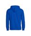Unisex Adult Basic Hoodie Royal Blue Clique-2