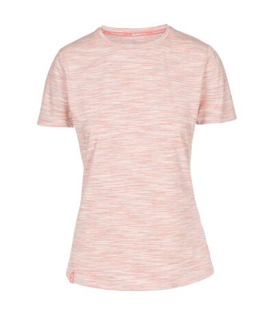 T-shirt hokku femme rose pâle / blanc Trespass