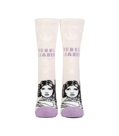 Heat Holders Lite - 1 Paire Chaussettes Princesse Leia Star Wars Femme Thermique
