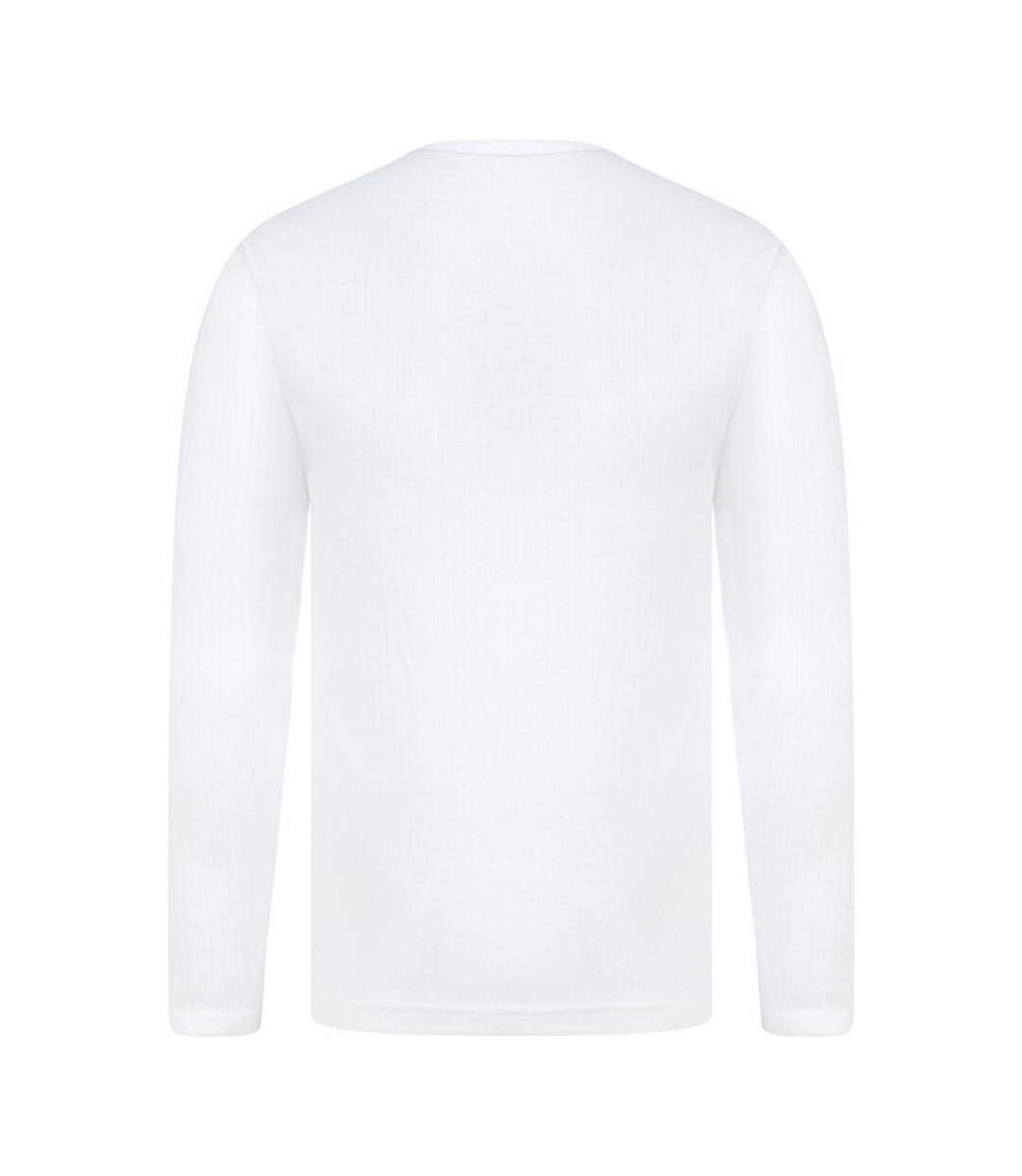 T-shirt thermique homme blanc Absolute Apparel-2