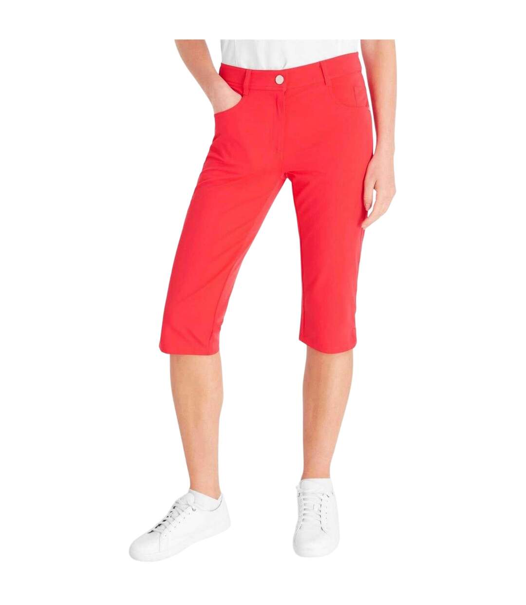 Pantalon De Golf Femme Rouge Coquelicot Calvin Klein-4