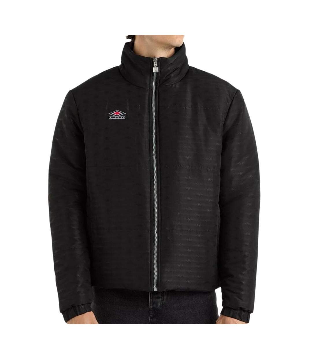 Veste noire homme umbro revers-1