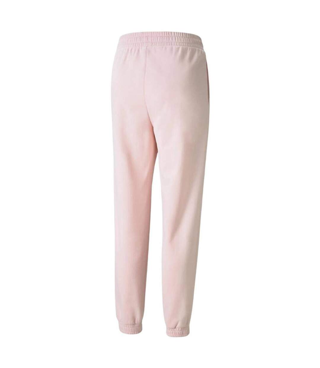 Womens/ladies Modern Sports Jogging Bottoms Pink Puma-2