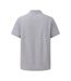 Mens Cotton Polo Shirt Grey Pretty Green-3