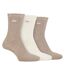 3 Pack Ladies Bamboo Scalloped Ankle Socks