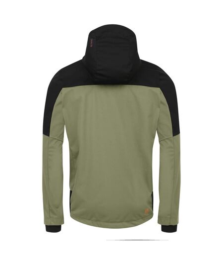 Veste softshell mountaineer homme vert olive / noir Dare 2B