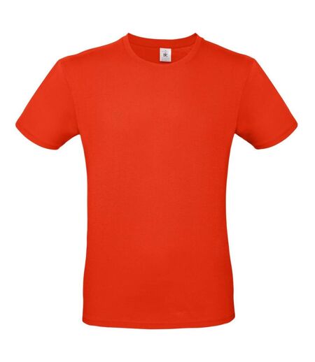 Tee-shirt B&c Mens #e150 Rouge Feu B And C