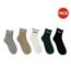 Pack Of 5  Womens/ladies Ruffled Polyester Ankle Socks  Multicoloured Slazenger-1