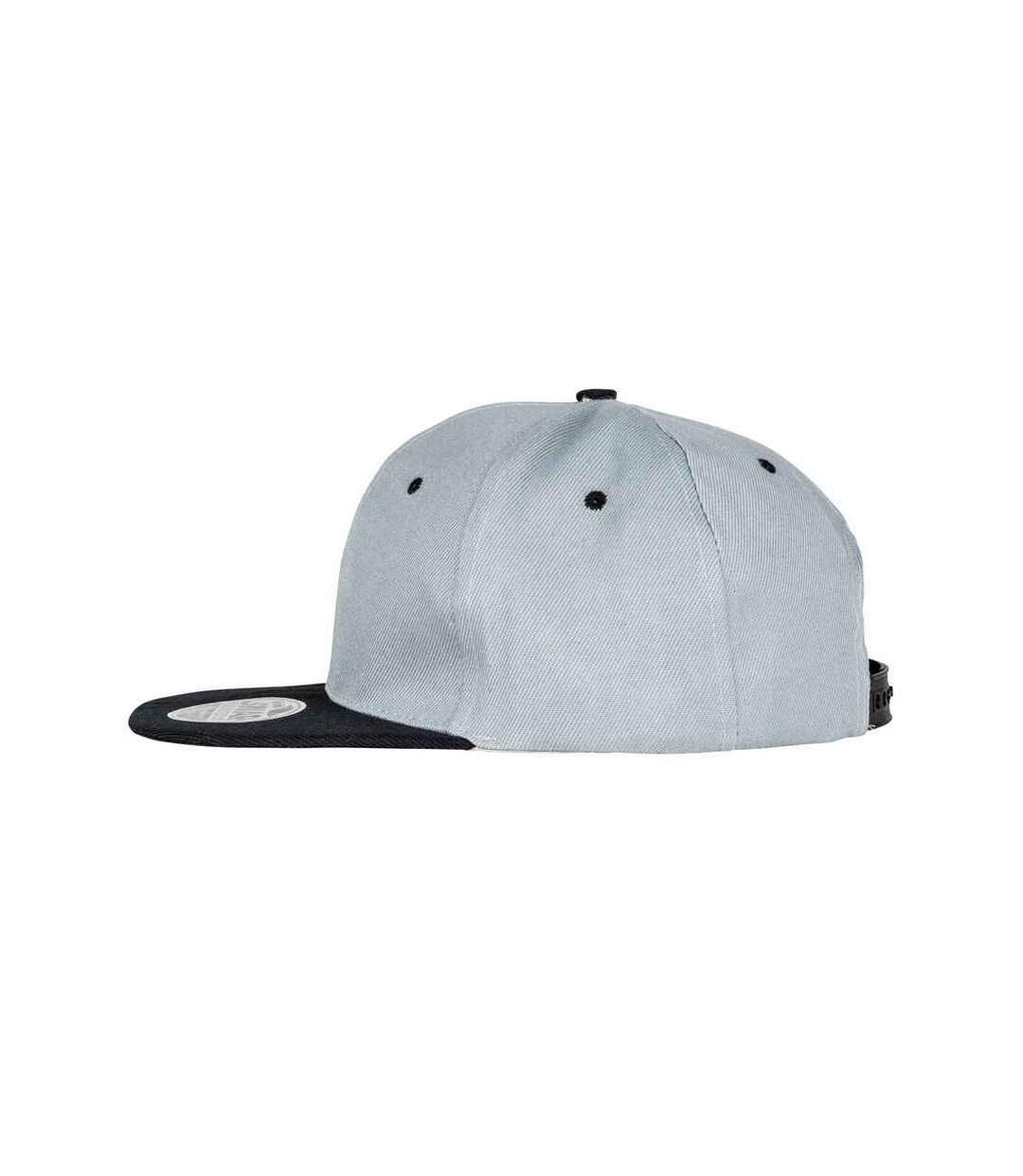 Casquette ajustable bronx adulte gris / noir Result Headwear-3