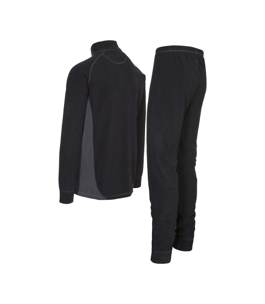 Unisex Thriller Thermal Top And Bottom Set Black X Trespass-2