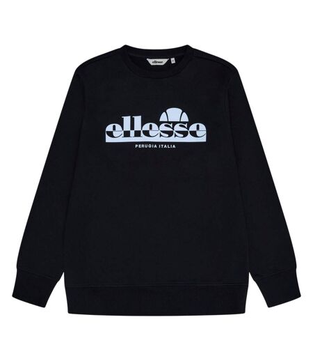 Mens Casual Sweatshirt Black Ellesse