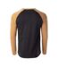 T-shirt Manches Raglan Puro Homme Marron Beige Noir Hi-Tec-2