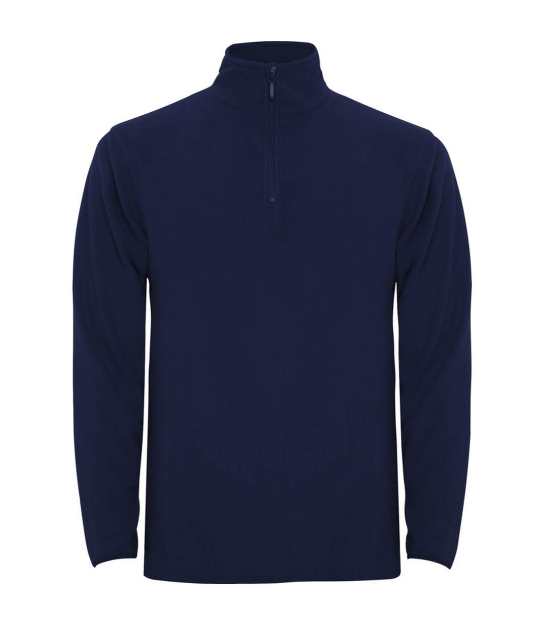 Mens Himalaya Quarter Zip Fleece Jacket Navy Blue Roly-1