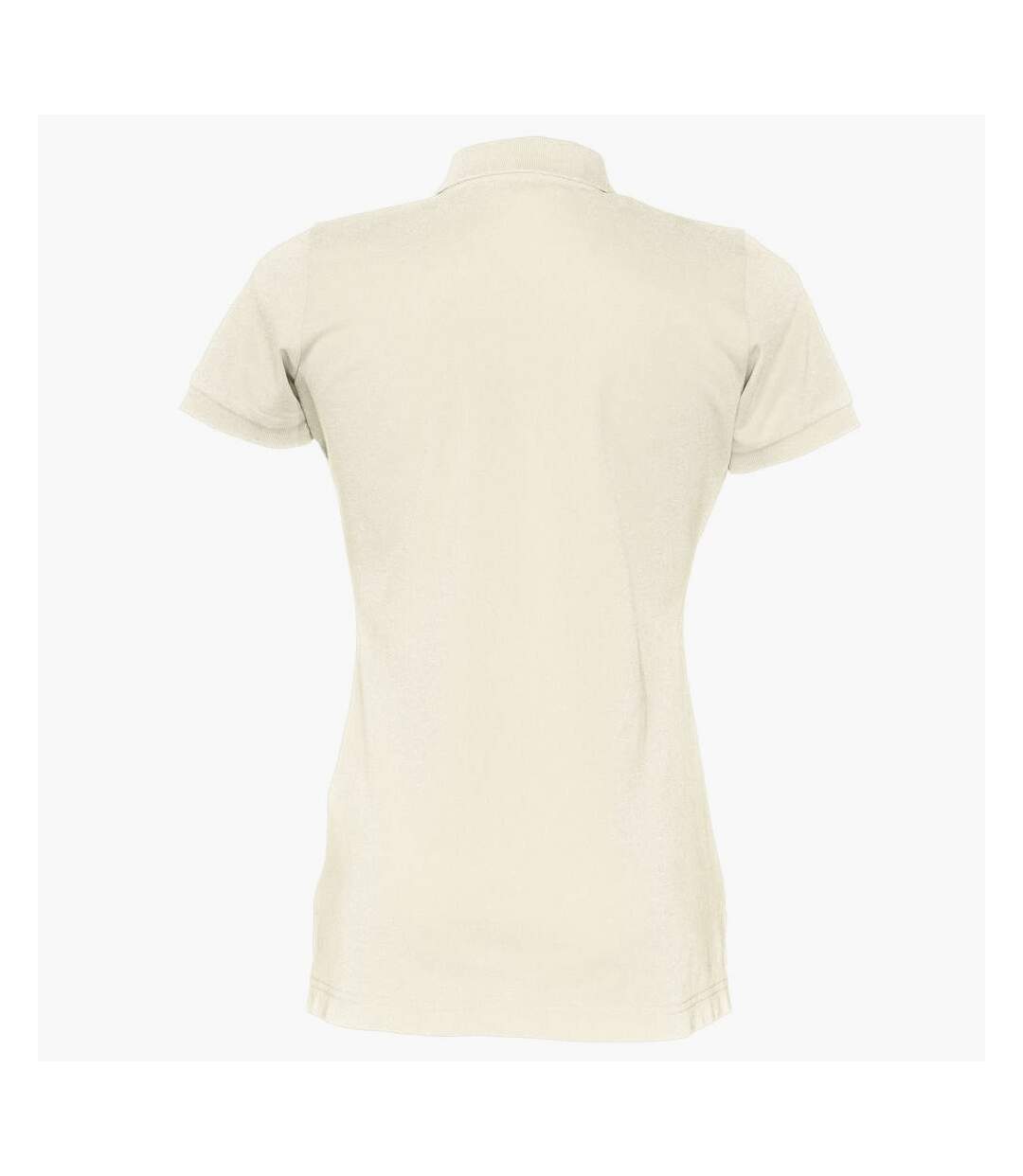 T-shirt pique lady femme blanc cassé Cottover