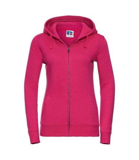 Veste à capuche authentic femme fuchsia Russell