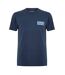 T-shirt Motif/style Logo Homme Bleu Original Penguin-1