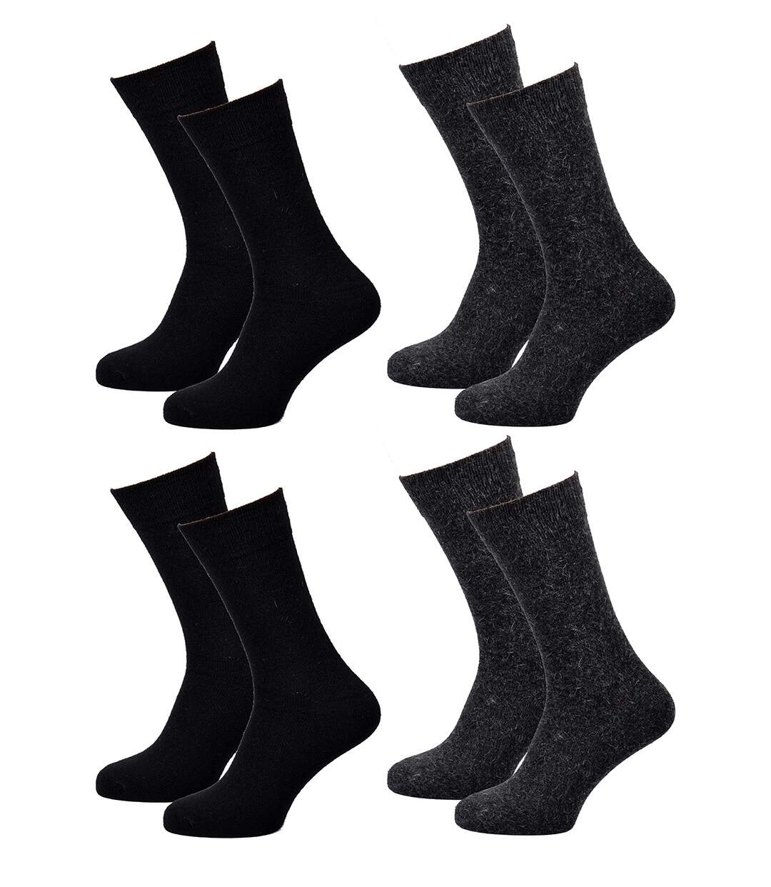 Chaussettes Homme WINTER SOCKS Pack de 4 Paires 0175 ANGORA LAINE-1