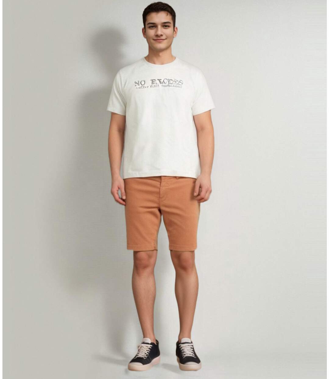 T-Shirt Manches Courtes - Tendance Pour Homme - Col Rond - Décontracté-2