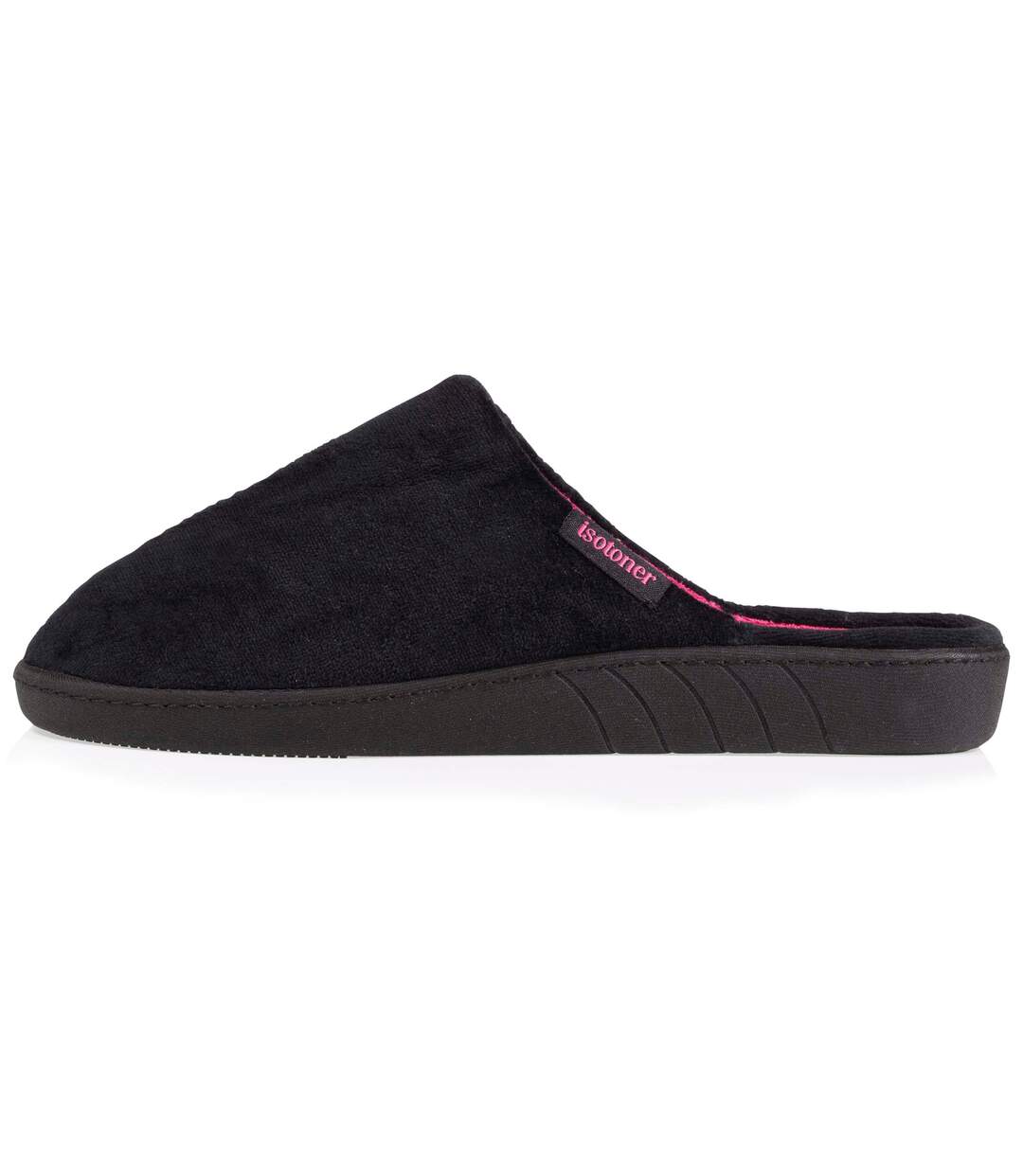 Isotoner Chaussons Mules femme très confortables, soutien voûte plantaire, intemporelles-3
