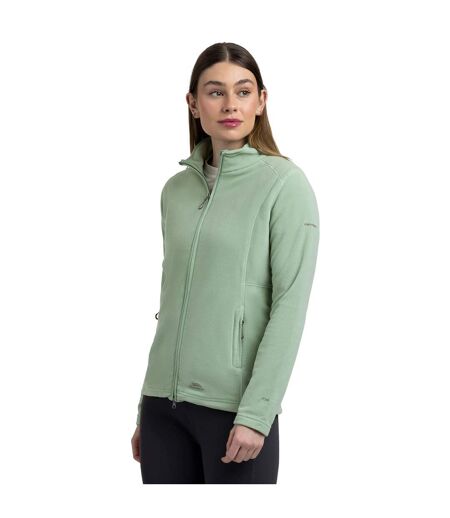 Womens/ladies renato fleece jacket light sage Trespass