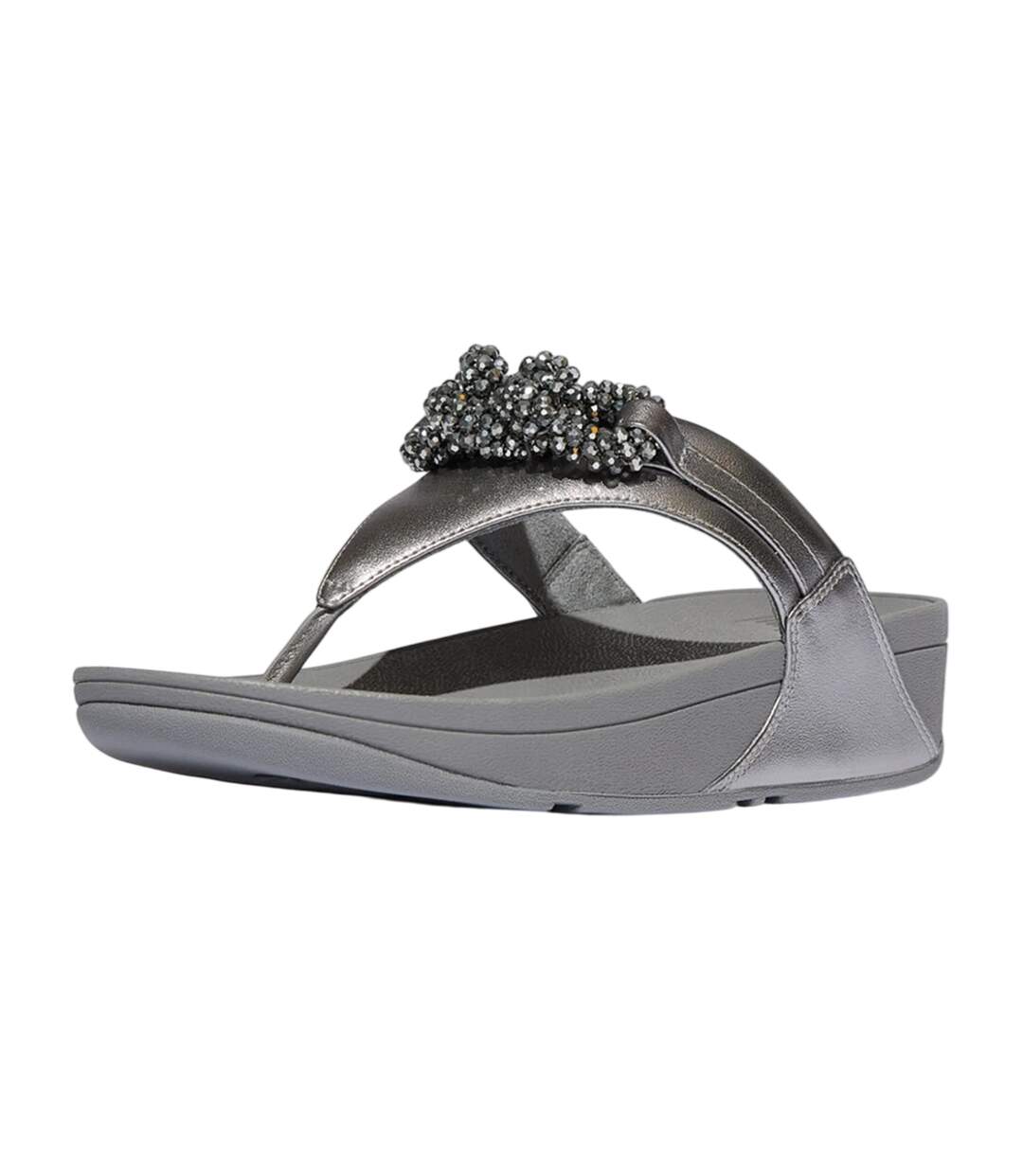 Sandales Motif/style Perlé Lulu Femme Gris FitFlop-4