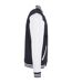 Veste Basic College Homme Bleu Marine Blanc Build Your Brand-4