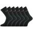 Lot de 6 paires de chaussettes de ville homme F9630 Noir Fila