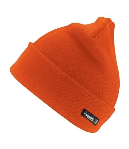 Result Unisex Lightweight Thermal Winter Thinsulate Hat (3M 40g) (Fluoresent Orange) - UTBC2064