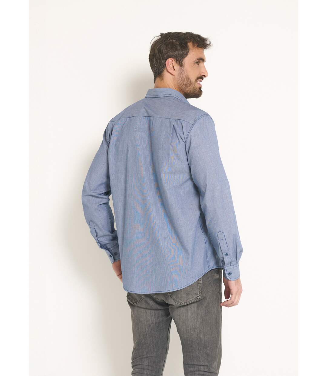 Chemise entretien facile polycoton-2