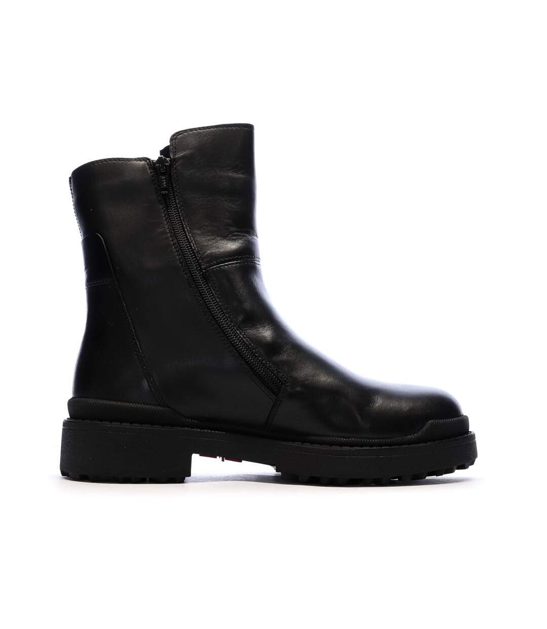 Bottines noir femme geox nevegal-2