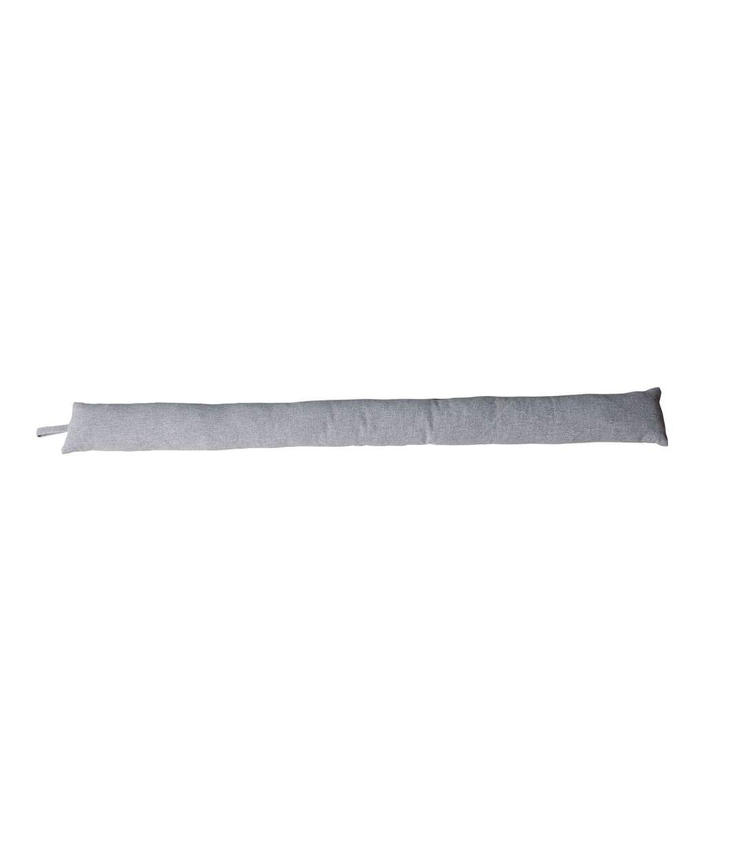 Boudin Bas de Porte en Coton Dune 80cm Gris Clair-1