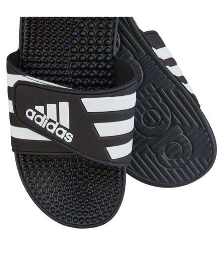 Mens Adissage Flip Flops Black Adidas