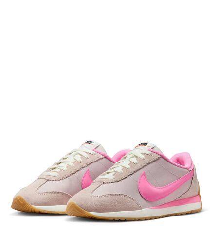 Baskets Waffle Debut Femme Rouge Rose Nike