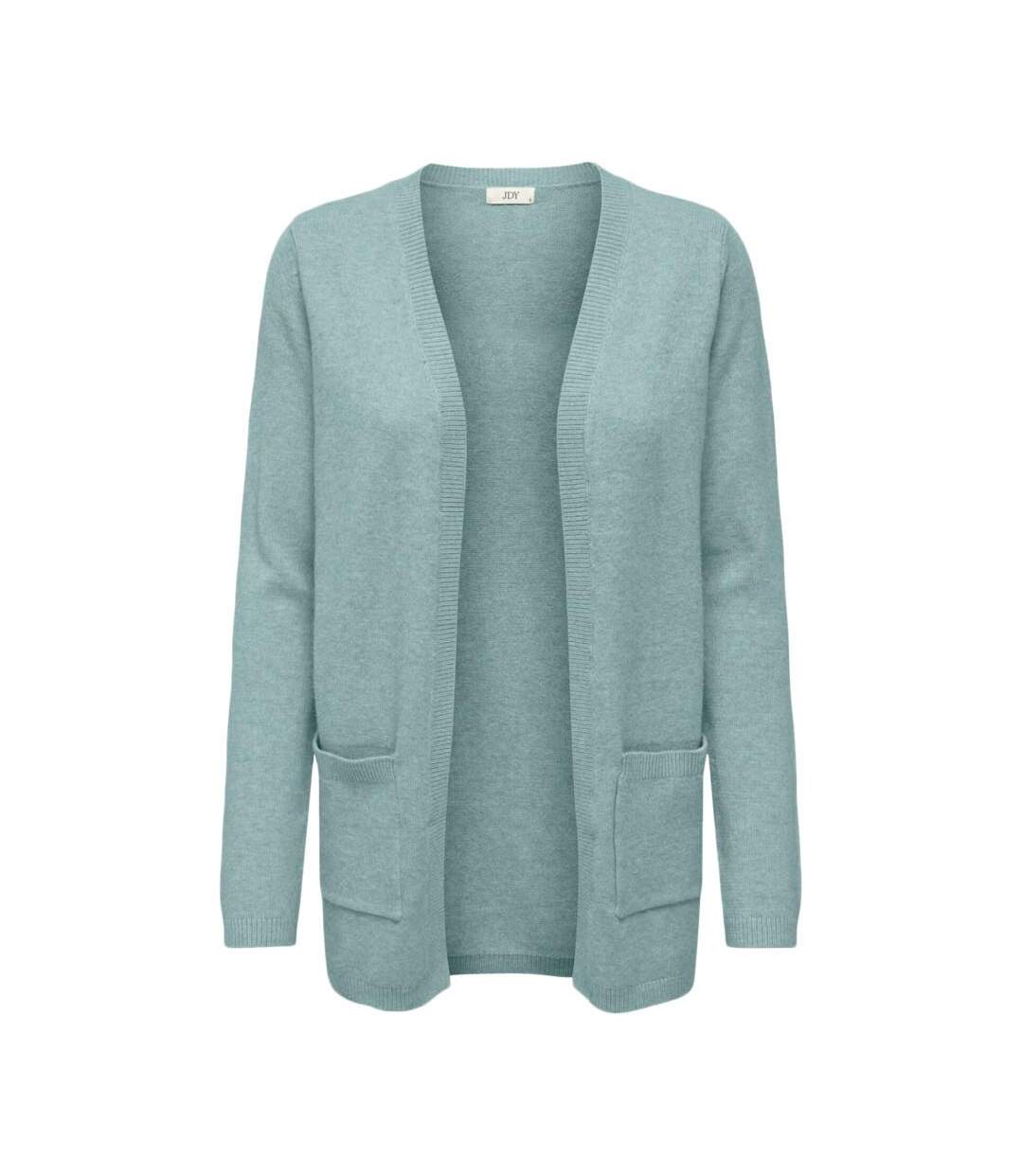 Cardigan Bleu Femme JDY Open - L