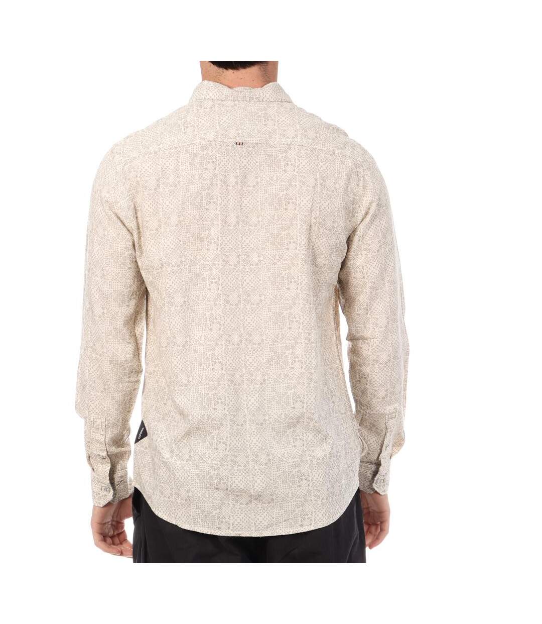 Chemise beige homme kaporal rama-2